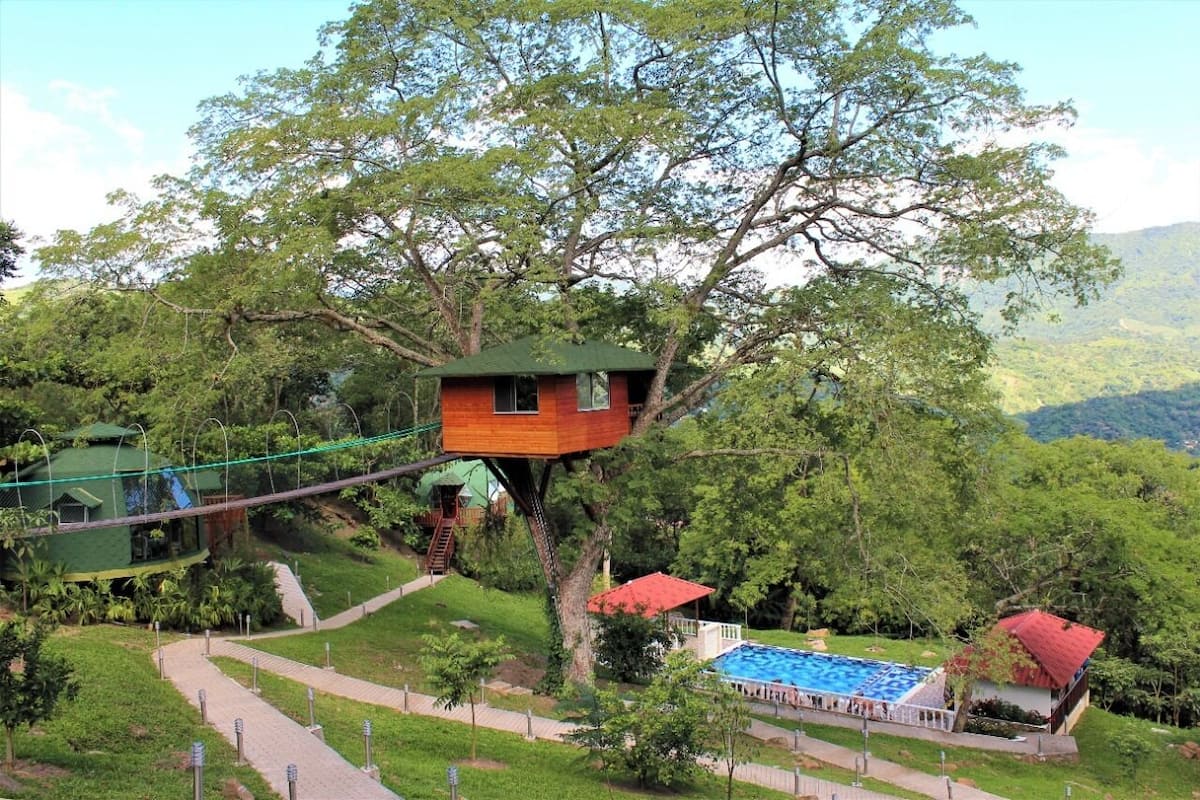 Deluxe Tree House, Balcony, Mountain View | 1 bedroom, iron/ironing board, free WiFi