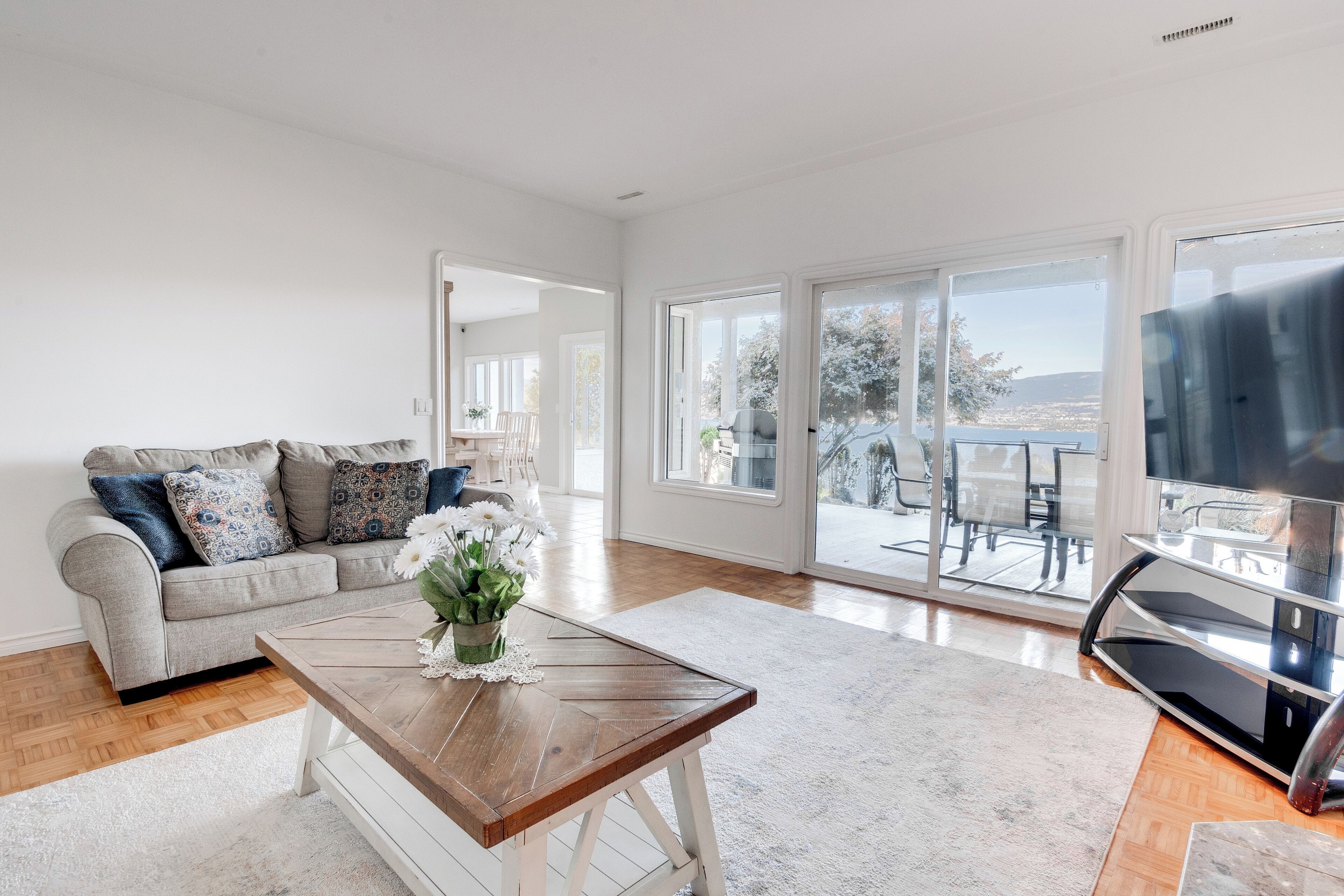 Televisie en een kantoor