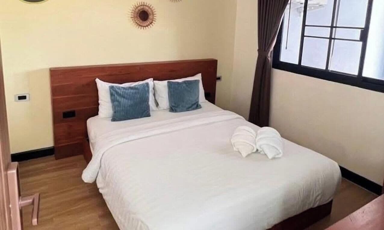 FAMILY POOL VILLA TWO BEDROOM | Escrivaninha, Wi-Fi de cortesia, roupa de cama