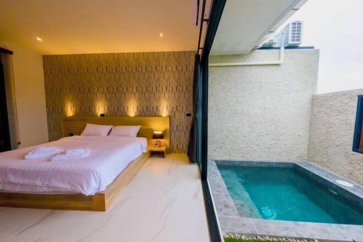 1 slaapkamer, een bureau, gratis wifi, beddengoed