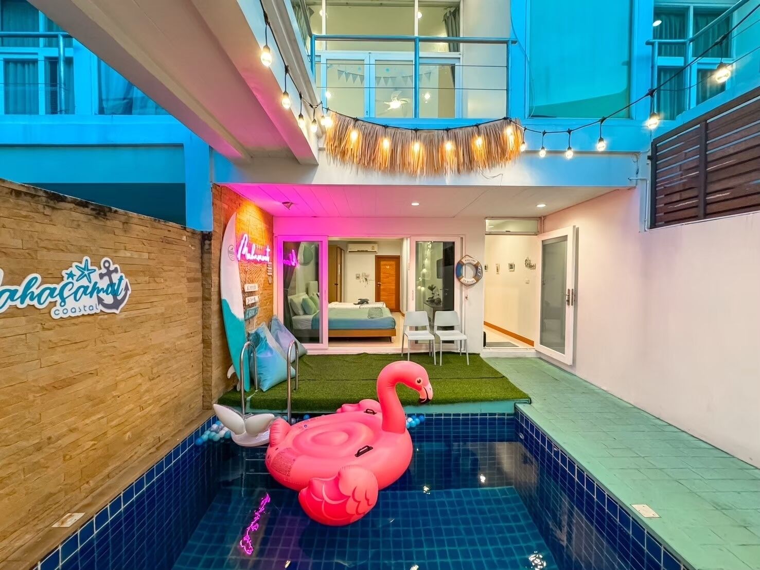 Facciata della struttura