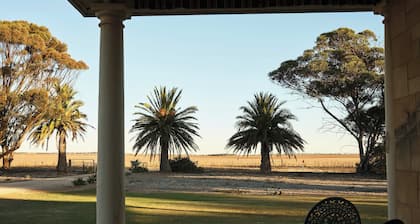 Forgotten Paddock Farmstay. Two bedrooms, a bathroom plus a lounge/dining room.