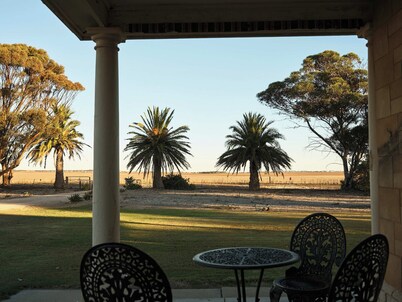 Forgotten Paddock Farmstay. Two bedrooms, a bathroom plus a lounge/dining room. 
