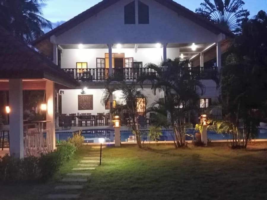 Front of property - evening/night