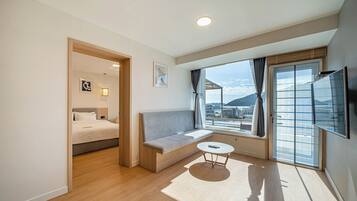 Garden Suite - Ocean Family 2 Room | Lydisolert, wi-fi (inkludert) og sengetøy