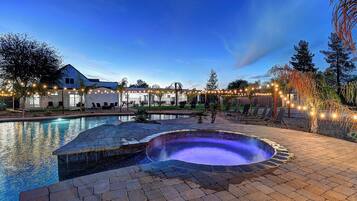 Außenpool, beheizter Pool