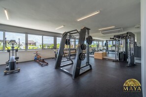 Gym - NHOA 209A Lux 2BR  Pool View Aldea Zama (Tulum)