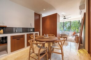 Dining room - NHOA 209A Lux 2BR  Pool View Aldea Zama (Tulum)