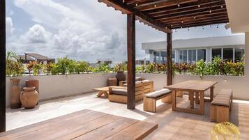 Terraza en la azotea