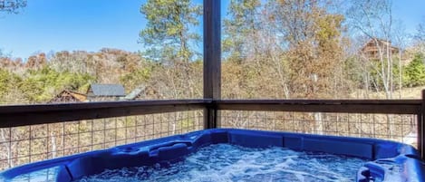 Bain à remous extérieur