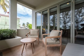Deluxe Room, Ocean View | Terrace/patio