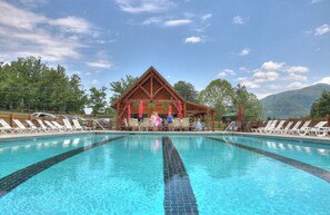 Pool - Grand Holiday Retreat • Fitness Center • Cinema • Arcade • Games • Pinball (Sevierville)