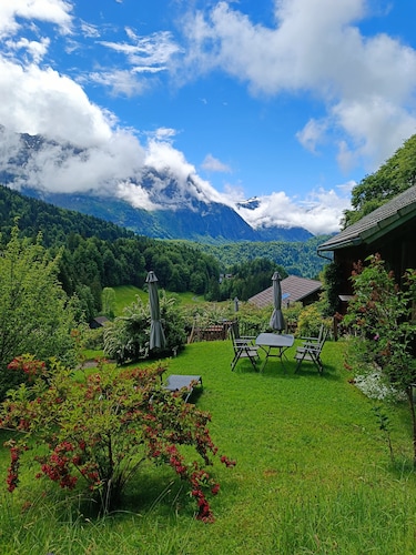 Ferienhaus 'Ferienhaus-Bregenzerwald' mit Bergblick, privater Terrasse und Wi-Fi