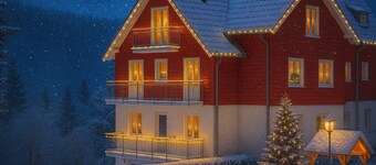 Apartamento 'Ferienwohnung Tannenblick 2-2' con vistas a la montaña, balcón y Wi-Fi