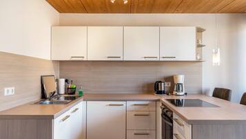 Kühlschrank, Ofen, Herdplatte, Geschirrspüler