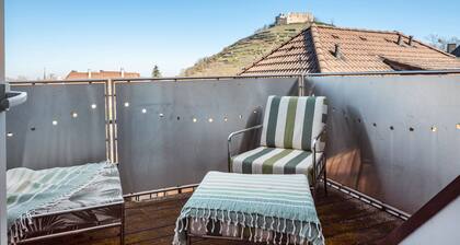 Apartment 'Above the Roofs' with Mountain View, Balcony and Wi-Fi
