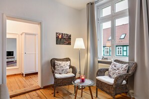 Interior - Apartment 'Im Herzen Templins Obergeschoss' with Shared Terrace, Shared Garden and Wi-Fi (Templin)
