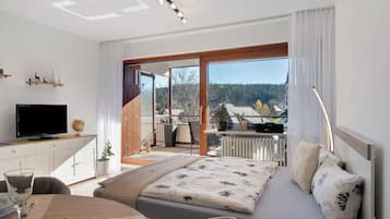 1 Schlafzimmer, BĂŒgeleisen/BĂŒgelbrett, kostenloses WLAN, BettwĂ€sche