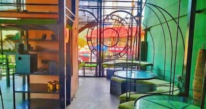 Spacious hotel in serene Rishikesh with fitness room, WiFi, AC