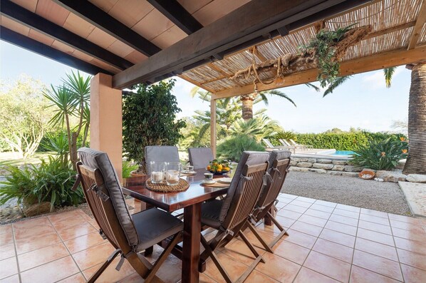 Restaurante al aire libre