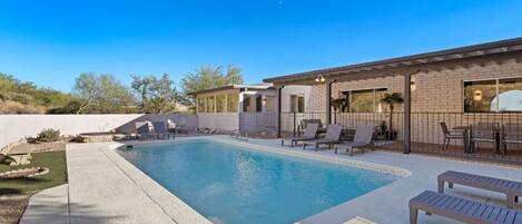 Außenpool, beheizter Pool