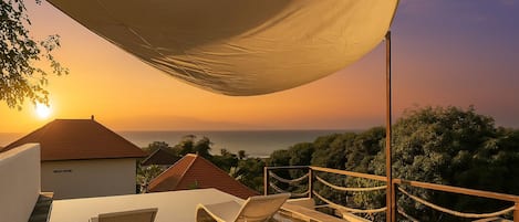 Penthouse Deluxe, 1 habitación, alberca privada, vista al océano | Alberca privada