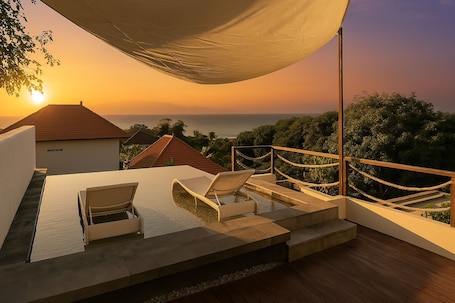 Deluxe Penthouse, 1 Bedroom, Private Pool, Ocean View | Private pool