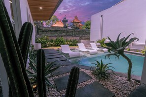 Deluxe Condo, 2 Bedrooms, Private Pool | Private pool - Samstiti Pool Suites Bingin Beach  (Pecatu)