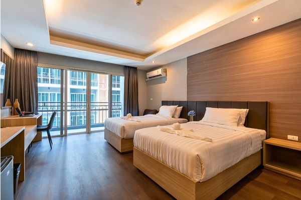 Superior Twin Room, City View | City view