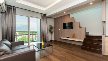 Deluxe Duplex | Coin séjour