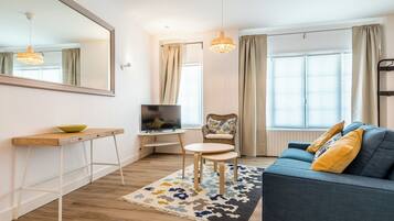 Apartamento clássico, para não fumantes | Área de estar