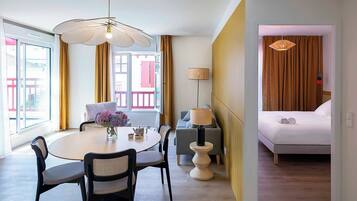 Apartamento conforto, para não fumantes | Área de estar