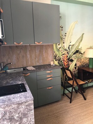 Private kitchen - Small apartment for rent in the heart of Paris (Paris)