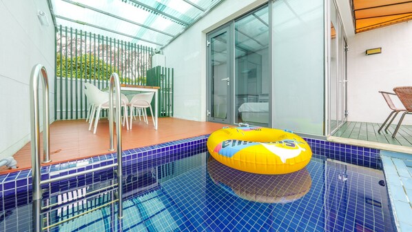 ห้องเบสิก, 3 ห้องนอน (Poolvilla 1104) | 3 ห้องนอน, Wi-Fi ฟรี