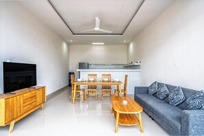 Villa | Living area | Flat-screen TV