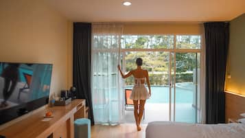 Kaset Pool Access | View from room