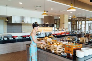 Morgenmadsbuffet hver dag mod et gebyr