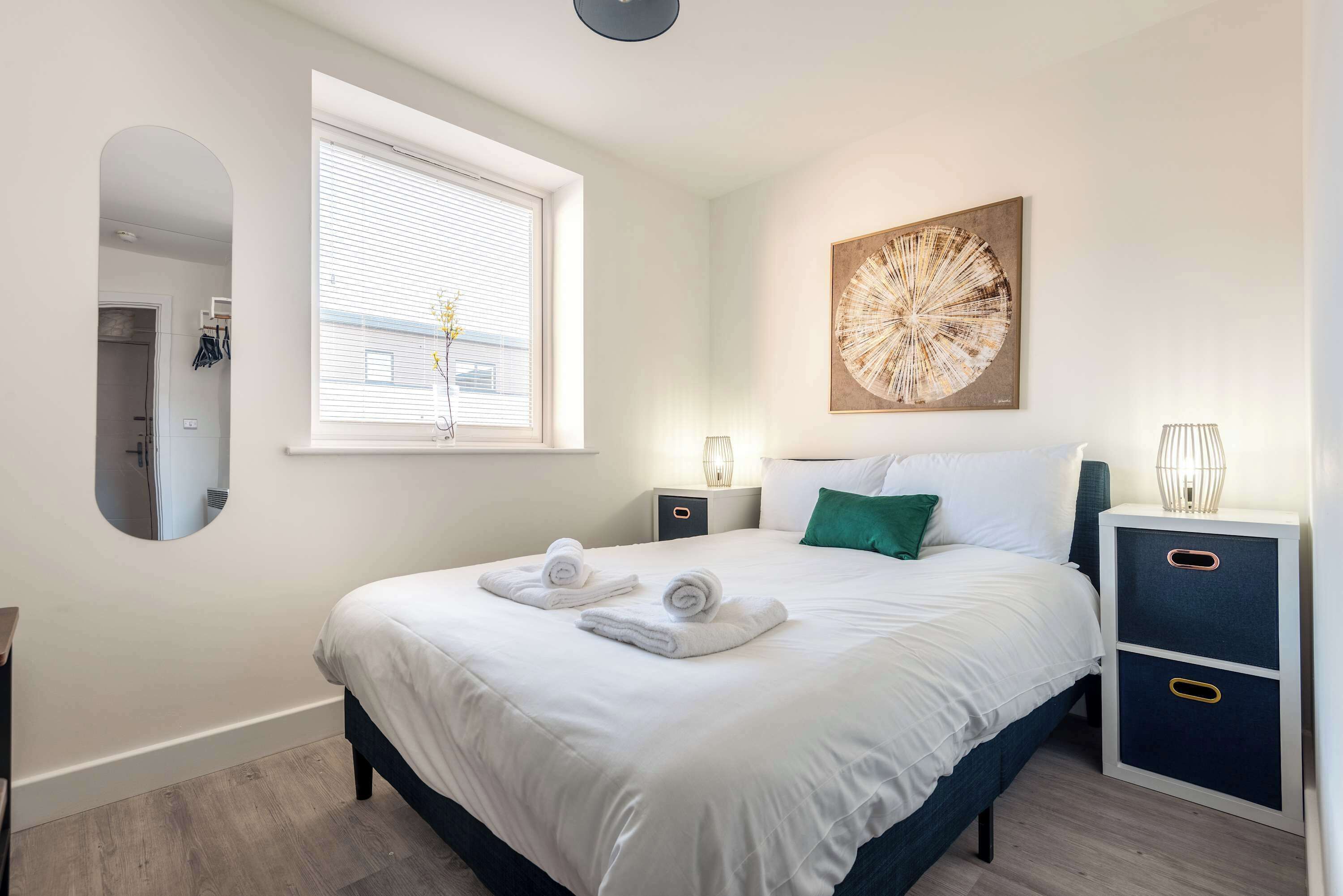 1 Schlafzimmer, Schreibtisch, Bügeleisen/Bügelbrett, WLAN