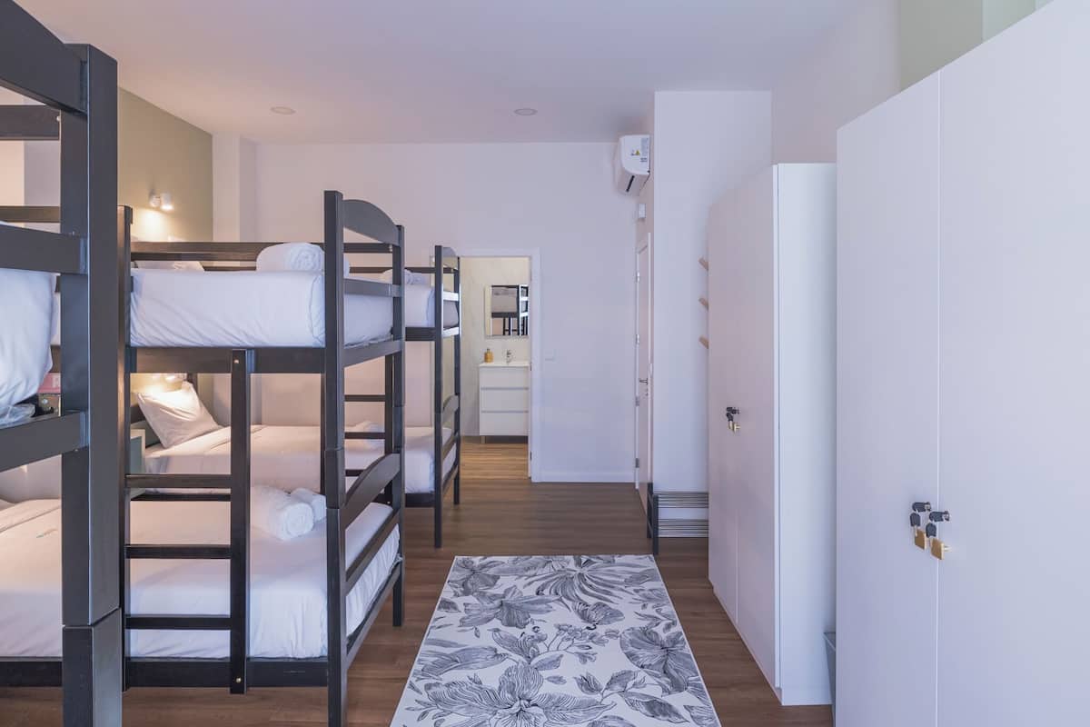 Shared Dormitory, Men only | Blackout drapes, iron/ironing board, free WiFi, bed sheets