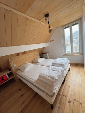 3 bedrooms, iron/ironing board, travel cot, free WiFi - Accommodation. 3 bedrooms. 2 bathrooms. Sleeps 6/7. Private garage. (Mont-Dore)