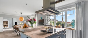 Premium vacation home on the Wadden Sea with sauna and garden - Bi uns bis du to hus