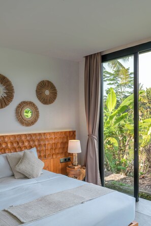 Luxury Villa, Patio, Pool View | 4 bedrooms, in-room safe, desk, free WiFi - Villa Surga (Ubud)