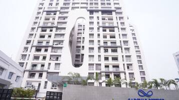 Fachada de la propiedad