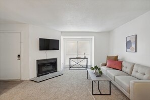 Smart-tv en een kantoor