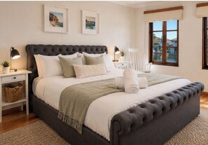 4 bedrooms, iron/ironing board, free WiFi, bed sheets