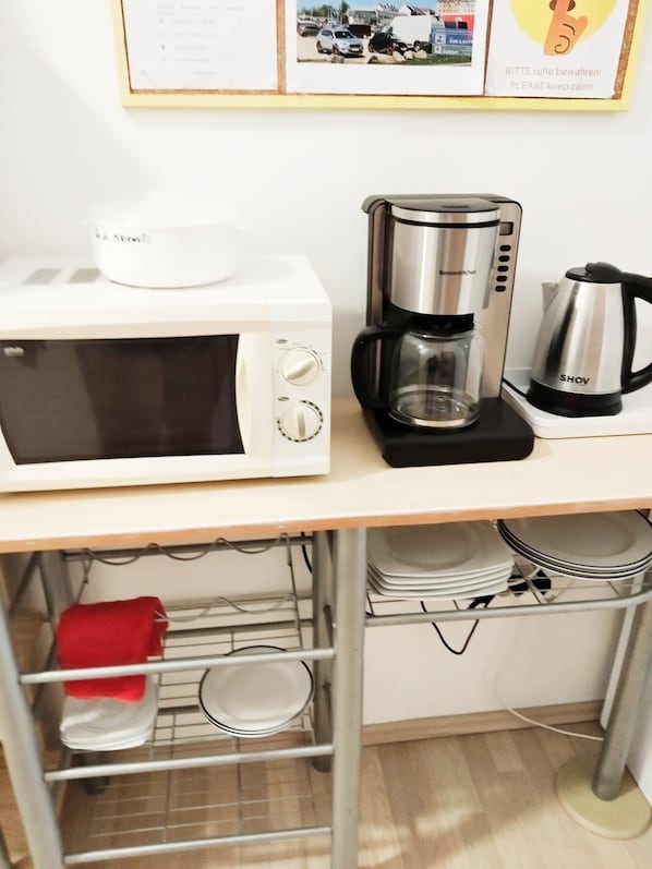 Espaço de cozinha compartilhada