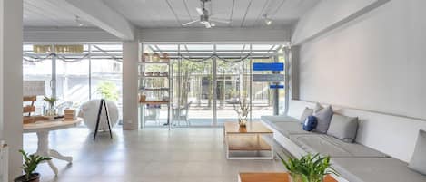 Façade de l’hébergement