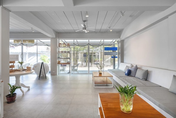 Façade de l’hébergement