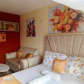 1 bedroom, iron/ironing board, WiFi, bed sheets