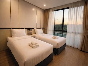 Standard Twin Room, Mountain View | View from room - View khong Hotel (Chiang Saen)